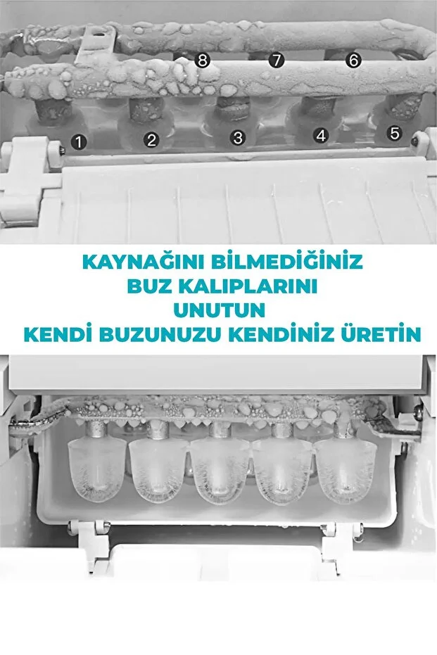 ROBO Buz Makinesi (15 KG KAPASİTELİ)